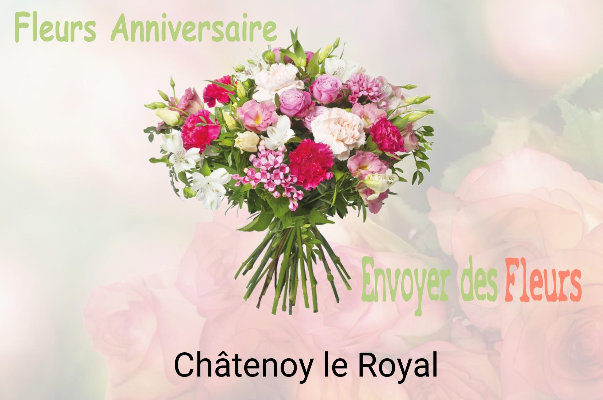 Bouquet de fleurs d’anniversaire livré à Châtenoy-le-Royal