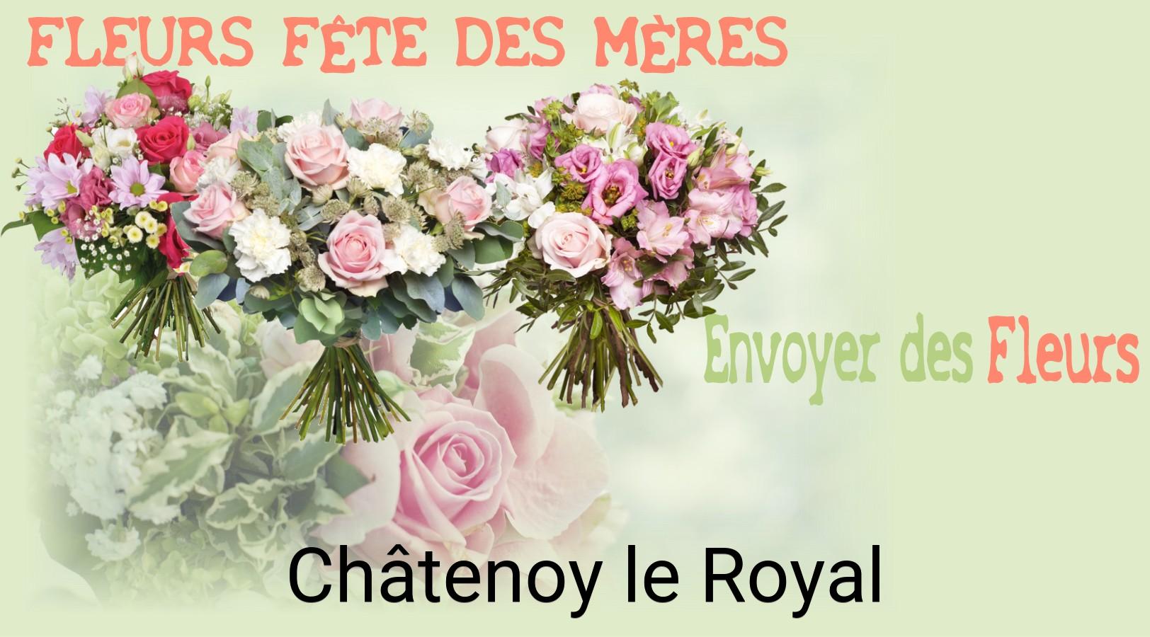 Bouquet de Fête des Mères livré à Châtenoy-le-Royal